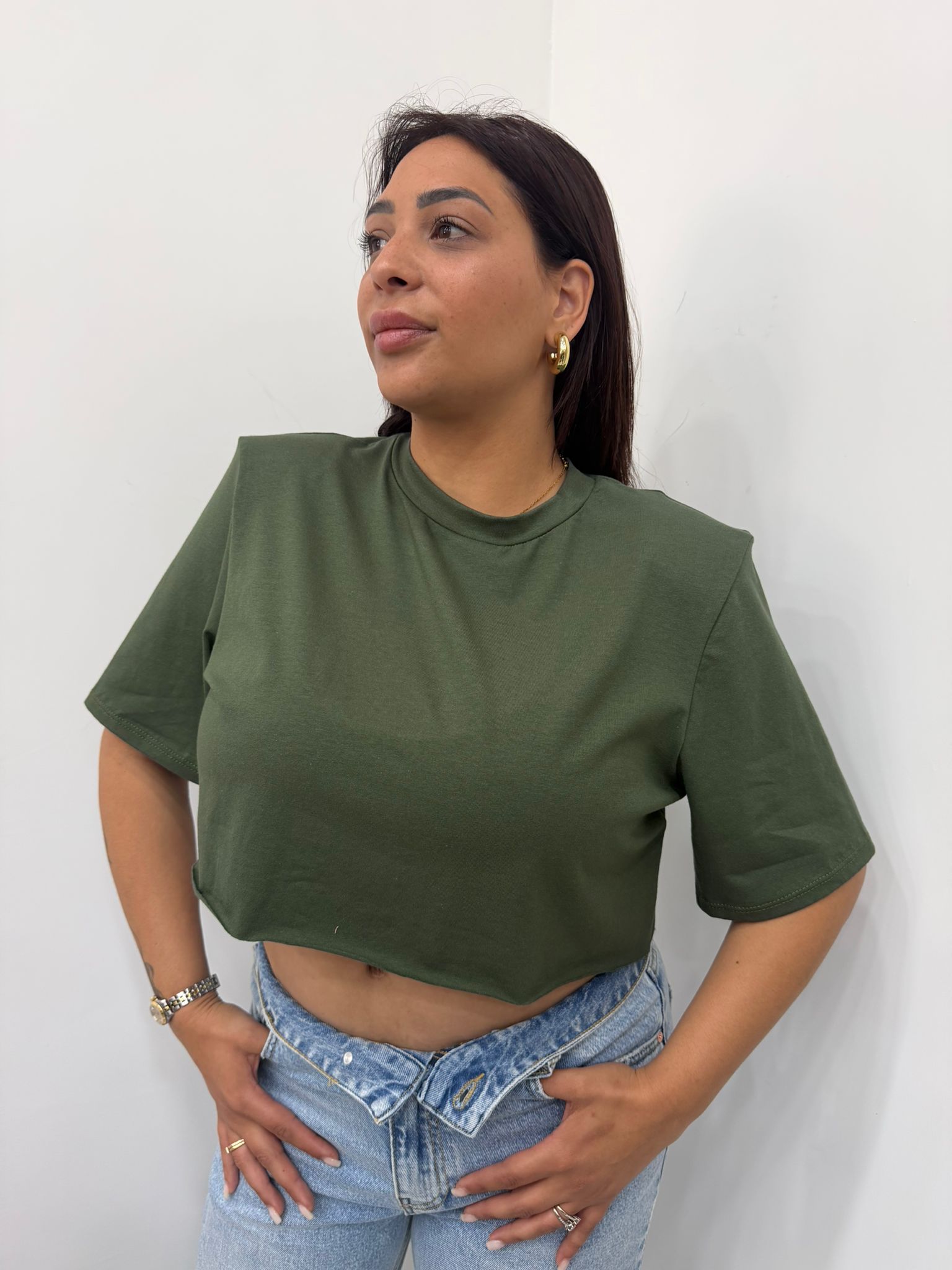 T-Shirt con spalline