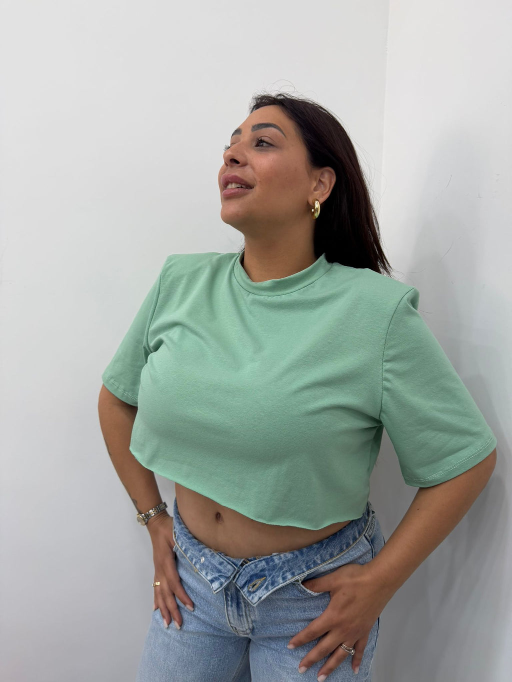 T-Shirt con spalline